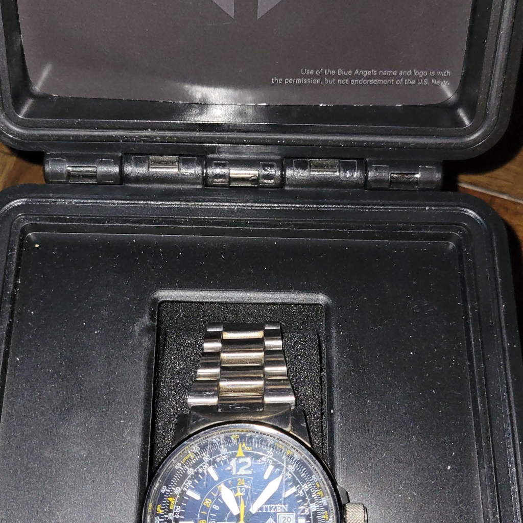Citizen Mens Navy Blue Angels Watch